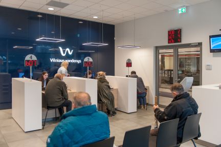 „Vilniaus vandenų“ klientai įvertino aptarnavimo kokybę