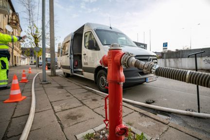Didžiausio masto sostinės vandentiekio priežiūros darbai vyks ir Žemuosiuose Paneriuose