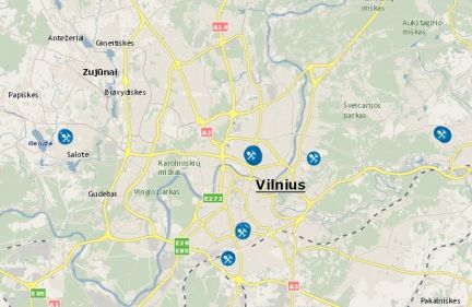 Interaktyvus žemėlapis padės sužinoti, kur ir kada nėra vandens