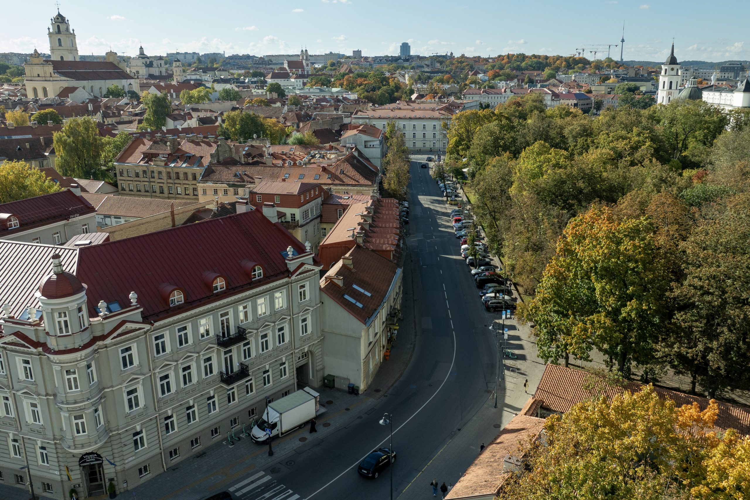 Prasideda Barboros Radvilaitės ir Maironio gatvių Vilniuje atnaujinimas: bus sutvarkytos iš pagrindų