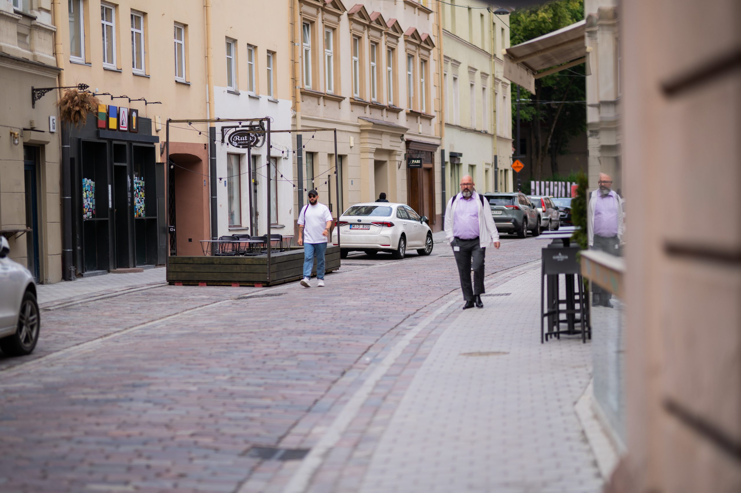 Baigtas pirmasis Trakų g. kapitalinio remonto etapas