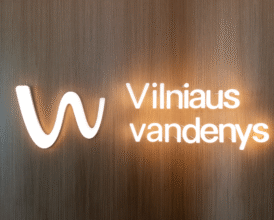 Naujas Vilniaus vandenų logotipas