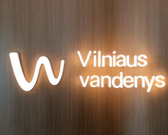 Naujas Vilniaus vandenų logotipas